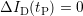 ΔID (tP) = 0  