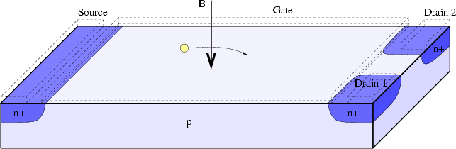 \begin{figure}\vspace*{0.4cm}
\begin{center}
\psfig{file=figures/magfet/magfet_structure, width=14cm}\end{center}\vspace*{-0.4cm}
\end{figure}