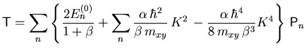 $\displaystyle {} {\ensuremath{\mathsf{{\ensuremath{{\ensuremath{\mathsf{T}}}}}}...
... {\ensuremath{m_{xy}}} \beta^3} {K}^4 \right\}   {\ensuremath{\mathsf{P}}}_n$