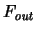\ensuremath{F_{\mathit{out}}}