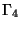 $ \Gamma_4$