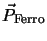 $\vec{P}_\mathrm{Ferro}$