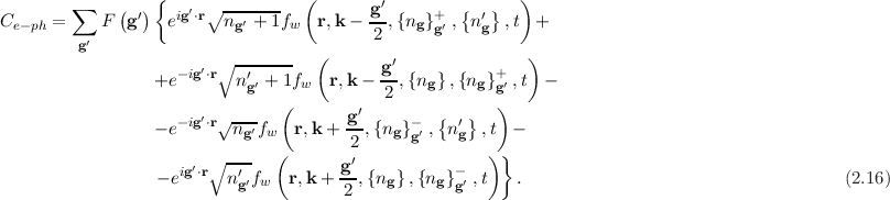 Wigner Boltzmann Equation