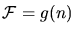 $\mathcal{F}=g(n)$