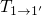 T1→1′ 