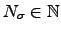 $ {N_{\mathrm{\sigma}}}\in \mathbb{N}$