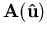 $\mathbf {A}(\mathbf {{\hat{u}}})$