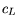 $ c_L$