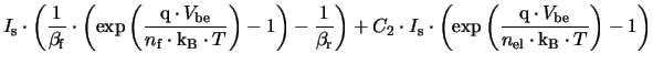 $\displaystyle \ensuremath{I_{\mathrm{s}}}\cdot\left(\frac{1}{\ensuremath{\beta_...
...math{n_{\mathrm{el}}}\cdot\ensuremath{\mathrm{k_{B}}}\cdot T}\right) - 1\right)$