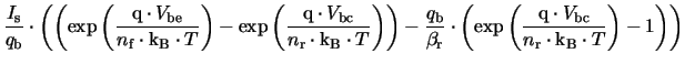 $\displaystyle \frac{\ensuremath{I_{\mathrm{s}}}}{\ensuremath{q_{\mathrm{b}}}}\c...
..._{\mathrm{r}}}\cdot\ensuremath{\mathrm{k_{B}}}\cdot T}\right) - 1\right)\right)$