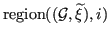 $ {\operatorname{region}}({({\mathcal{G}}, {\widetilde{\xi}})},i)$