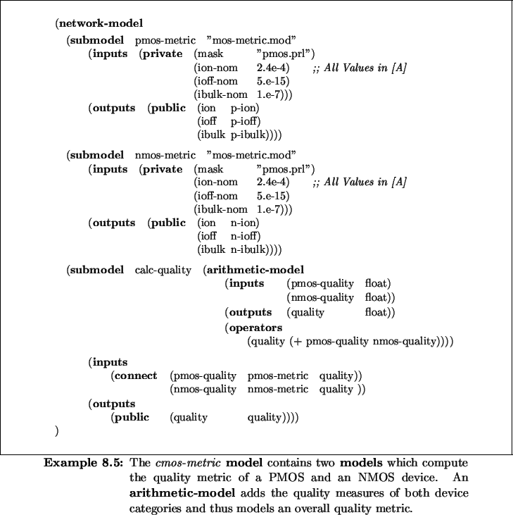 \begin{Example}
% latex2html id marker 8554\centering\small
\begin{minipage}{\...
...both device categories and thus models an overall quality metric.}
\end{Example}