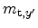 $\displaystyle m_{\mathrm{t},y'}$