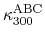 $ \kappa^\ensuremath{\mathrm{ABC}}_{300}$